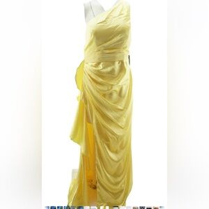 RyaNTH Gold Satin Dress